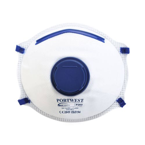 FFP2 Valved Dolomite Respirator (Pack of 10)