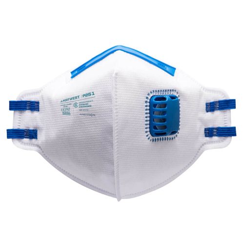 FFP2 Valved Fold Flat Respirator (Pack of 20)
