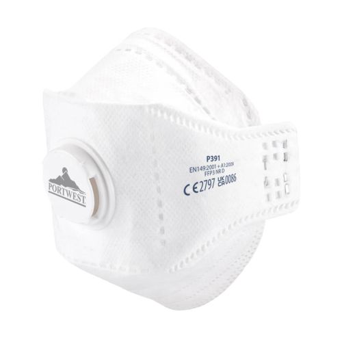 EAGLE FFP3 Valved Dolomite Fold Flat Respirator (Pack of 10)