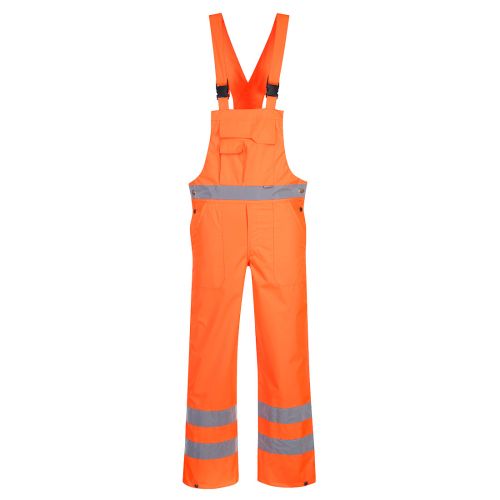 Hi-Vis Bib & Brace - Unlined