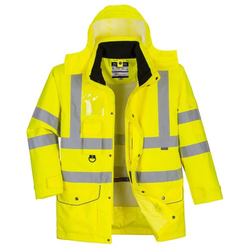 Hi-Vis 7-in-1 Traffic Jacket