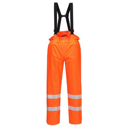 Bizflame Rain Unlined  Hi-Vis Antistatic FR Trouser